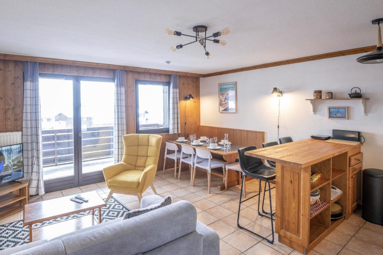 Appartement Les Lutins - Incredible View Of Mont Blanc Chamonix Exterior foto